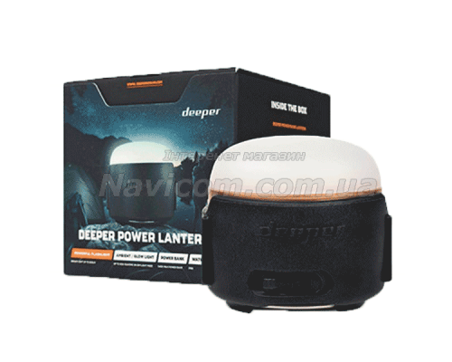 Кемпинговый фонарь Deeper + PowerBank