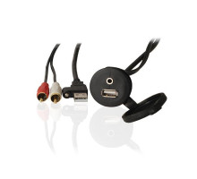 Кріплення на панель Fusion із USB та роз'єм AUX 3,5 мм