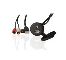 Кріплення на панель Fusion із USB та роз'єм AUX 3,5 мм