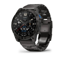 Смарт-годинник Garmin D2 Mach 1 Pro з титановим браслетом