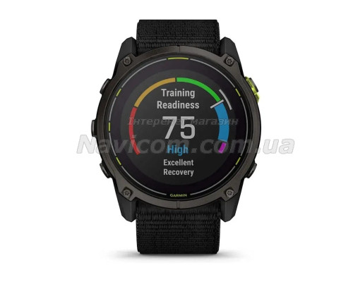 Смарт-часы Garmin Enduro 3 с нейлоновым ремешком UltraFit