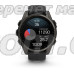 Смарт-часы Garmin Fenix 8 (43 мм), AMOLED Sapphire, титан с DLC-покрытием Carbon Gray и силиконовым ремешком