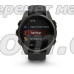 Смарт-часы Garmin Fenix 8 (43 мм), AMOLED Sapphire, титан с DLC-покрытием Carbon Gray и силиконовым ремешком