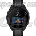 Смарт-годинник Garmin Forerunner 165, чорно-сірий силіконовий ремінець