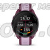 Смарт-часы Garmin Forerunner 165 Music, силиконовый ремешок сиреневый