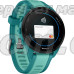 Смарт-часы Garmin Forerunner 165 Music, силиконовый ремешок цвета бирюзовый