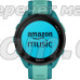 Смарт-часы Garmin Forerunner 165 Music, силиконовый ремешок цвета бирюзовый