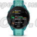 Смарт-часы Garmin Forerunner 165 Music, силиконовый ремешок цвета бирюзовый