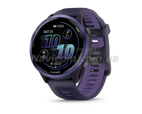 Смарт-часы Garmin Forerunner 570 (47 мм) индиго алюминий