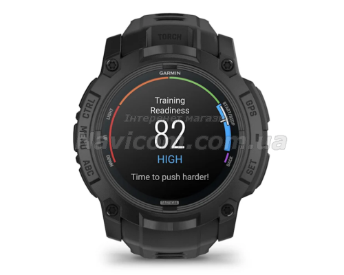 Смарт-годинник Garmin Instinct 3 (50 мм) AMOLED Tactical Edition чорний
