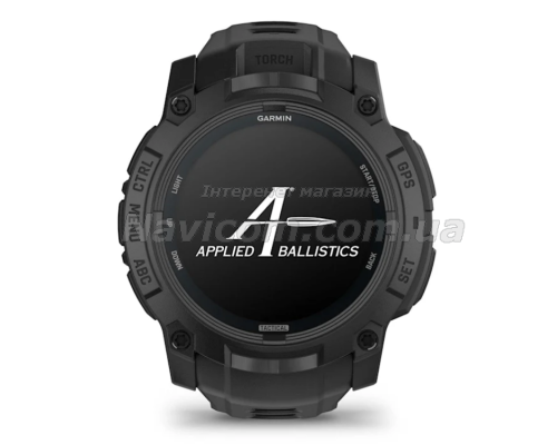 Смарт-годинник Garmin Instinct 3 (50 мм) AMOLED Tactical Edition чорний