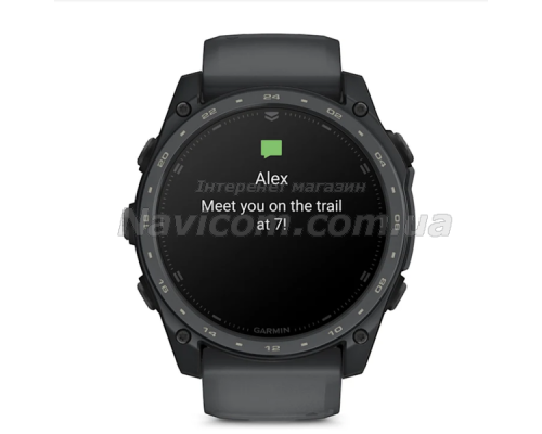 Смарт-годинник Garmin Tactix 8 (51 мм) AMOLED з покриттям Cerakote Slate Grey