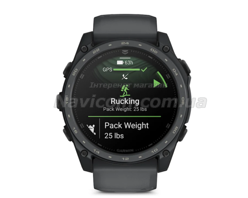 Смарт-годинник Garmin Tactix 8 (51 мм) AMOLED з покриттям Cerakote Slate Grey