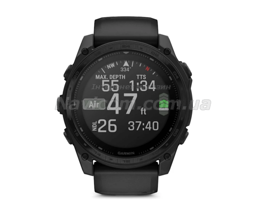 Смарт-годинник Garmin Tactix 8 (51 mm) Solar з Applied Ballistics Ultralight