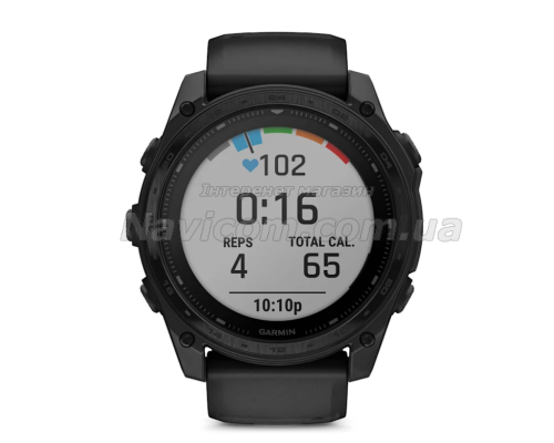 Смарт-годинник Garmin Tactix 8 (51 mm) Solar з Applied Ballistics Ultralight