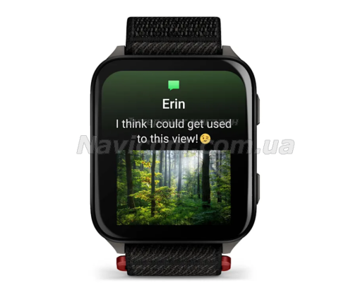 Смарт-годинник Garmin Venu X1 чорно-сланцевий із нейлоновим ремінцем ComfortFit