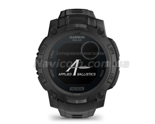 Смарт-годинник Garmin Instinct 3 (45 мм) Solar Tactical Edition чорний