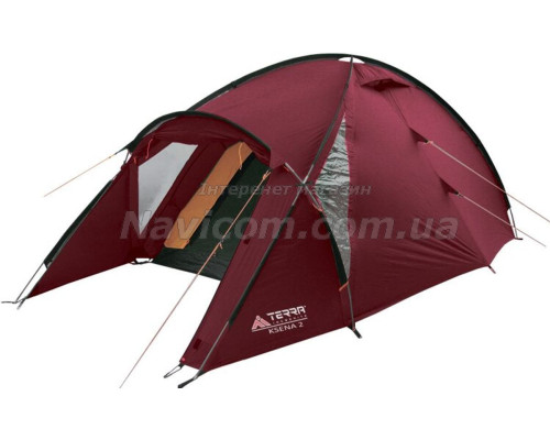 Намет Terra Incognita Ksena 2 Alu вишнева