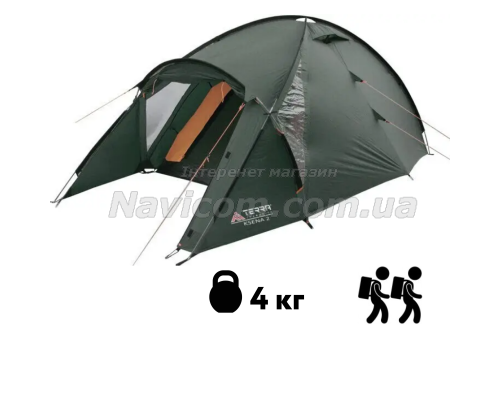 Намет Terra Incognita Ksena 2 Alu зелена