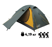 Намет Terra Incognita Platou 3 зелена