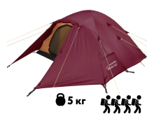 Намет Terra Incognita Baltora 4 вишнева