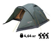 Намет Terra Incognita Canyon 3 Alu зелена