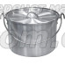 Казан алюмінієвий з кришкою Tramp 13 л UTRC-057