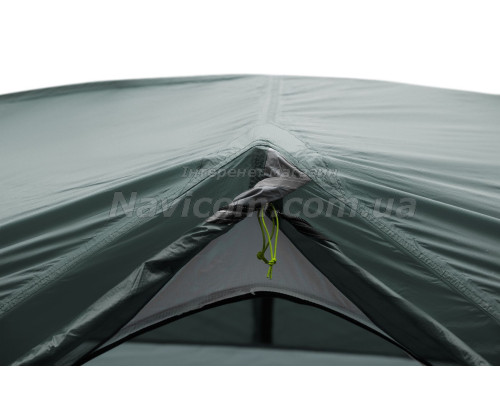 Намет Tramp Cloud 2 Si TRT-092-GREEN темно-зелений