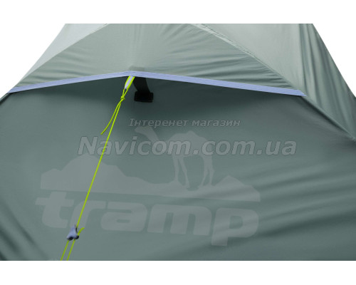 Намет Tramp Cloud 2 Si TRT-092-GREEN темно-зелений