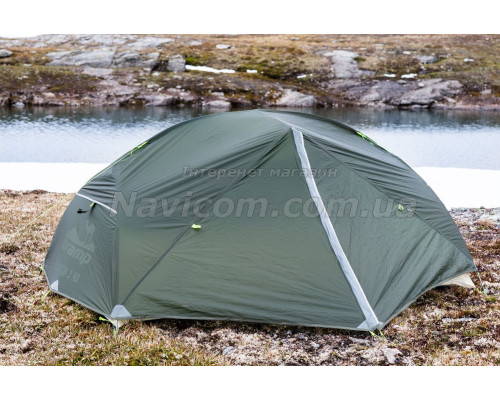 Намет Tramp Cloud 2 Si TRT-092-GREEN темно-зелений