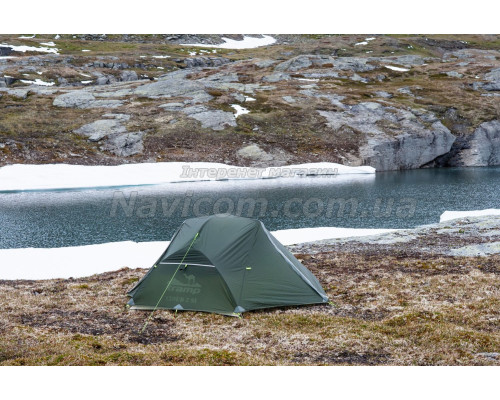 Намет Tramp Cloud 2 Si TRT-092-GREEN темно-зелений