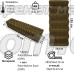 Коврик складной (гармошка) Tribe Camper T-BC-0002 Brown