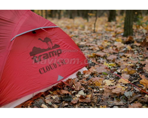 Намет Tramp Cloud 2 Si TRT-092-red червоний