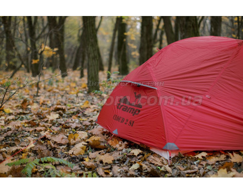 Намет Tramp Cloud 2 Si TRT-092-red червоний