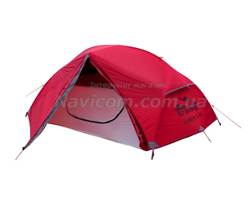 Намет Tramp Cloud 2 Si TRT-092-red червоний