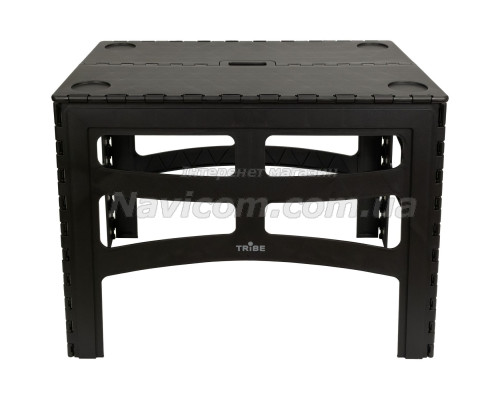 Стіл Tribe Camp Table High пластиковий, black