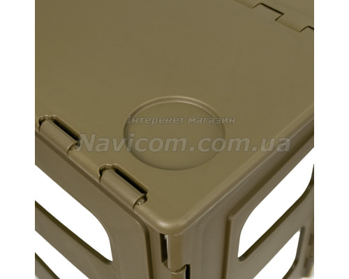 Стіл Tribe Camp Table High пластиковий, olive