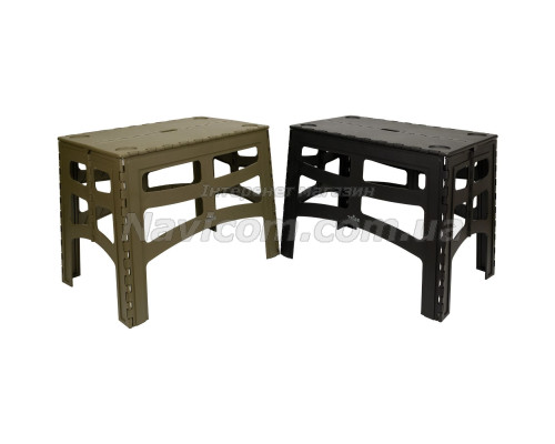 Стіл Tribe Camp Table High пластиковий, olive