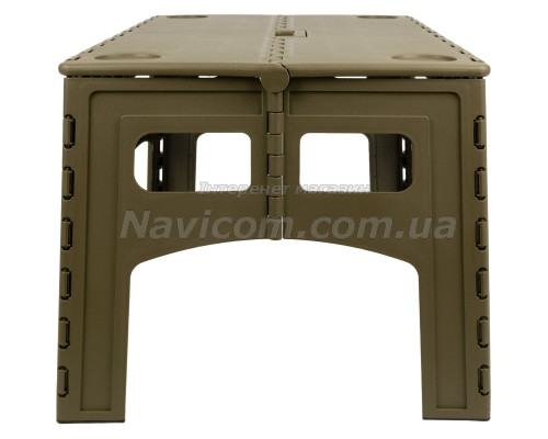 Стіл Tribe Camp Table Low пластиковий, olive