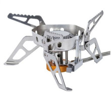 Пальник газовий зі шлангом, п'єзопідпалом та вітрозахистом Tramp UTRG-046