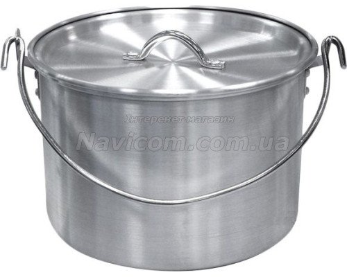 Казан алюмінієвий з кришкою Tramp 4,8 л UTRC-055