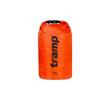 Гермомішок Tramp PVC Diamond Rip-Stop 15 л UTRA-112 Помаранчевий