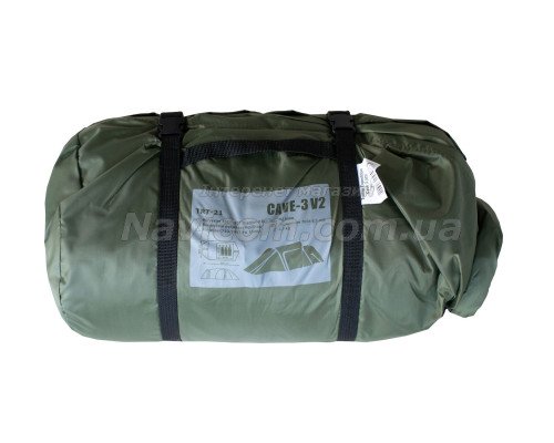Намет Tramp Cave 3 (V2) Зелений UTRT-021-green