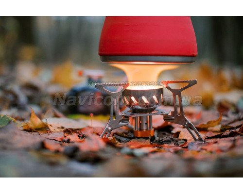 Чайник Tramp силіконовий з металевим дном 1л терракот TRC-125