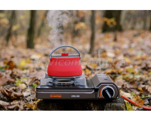 Чайник Tramp силіконовий з металевим дном 1л терракот TRC-125