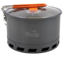 Казанок Tramp з анодованого алюмінію з теплообмінником 2,2 л UTRC-119