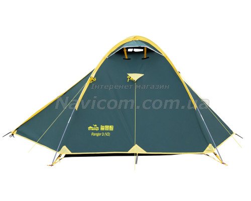 Намет Tramp Ranger 3 (v2) зелений TRT-126