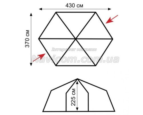 Шатро Tramp Mosquito Lux v2 TRT-087