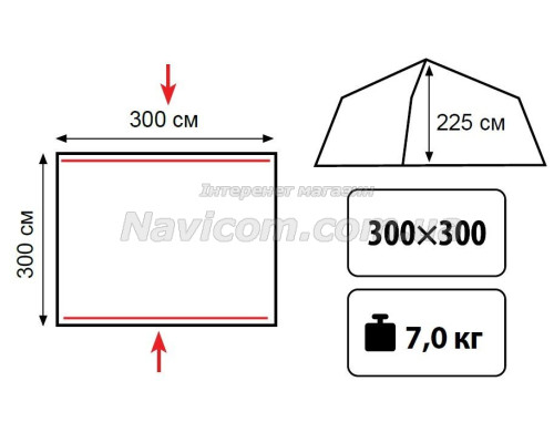 Шатро Tramp Lite Bungalow TLT-015.06