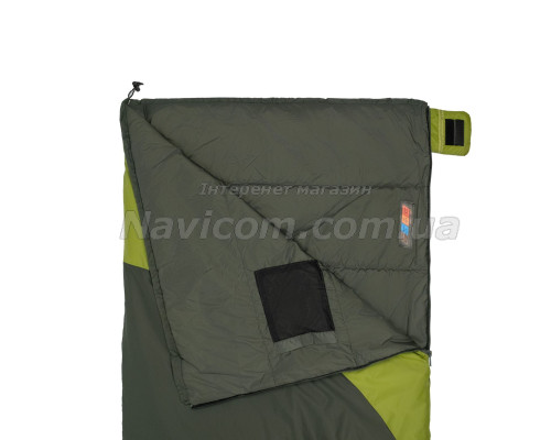 Спальний мішок Tramp Airy Light, правий, olive